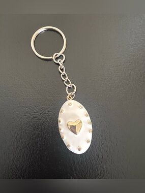 Heart Keychain / Purse Charm - New